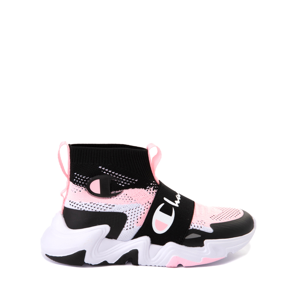 Champion Hyper C Future Athletic Shoe - Little Kid - Black / Pink