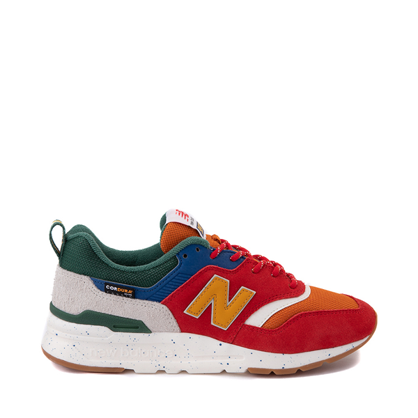 Main view of Womens New Balance 997H Athletic Shoe - Red / Multicolor