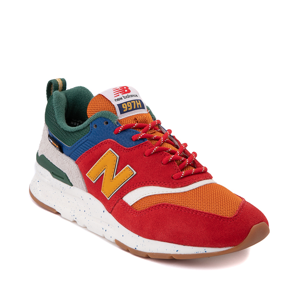 alternate view Womens New Balance 997H Athletic Shoe - Red / MulticolorALT5