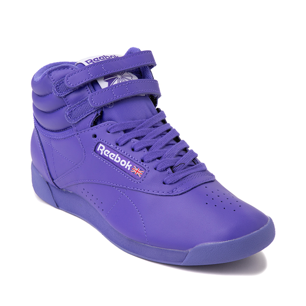 Womens Reebok Freestyle Hi Athletic Shoe - Solar Purple