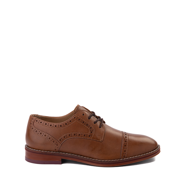Main view of Johnston and Murphy Conrad Casual Shoe - Little Kid / Big Kid - Brown