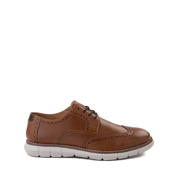 Main view of Johnston and Murphy Holden Wingtip Casual Shoe - Little Kid / Big Kid - Tan