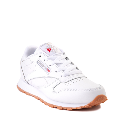 Classic Leather Athletic Shoe - Little Kid White / Gum | Journeys