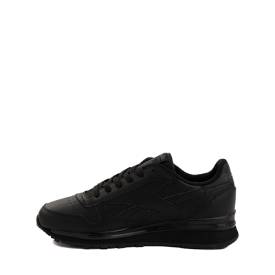 Alternate view of Reebok Classic Leather Clip Athletic Shoe - Little Kid - Black