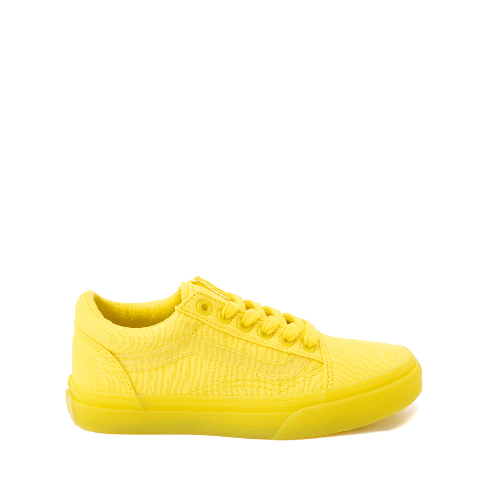 Vans Old Skool Translucent Skate Shoe - Little Kid - Yellow Monochrome