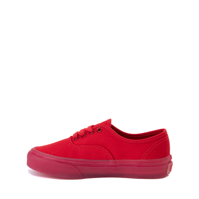Alternate view of Vans Authentic Translucent Skate Shoe - Little Kid - Red Monochrome