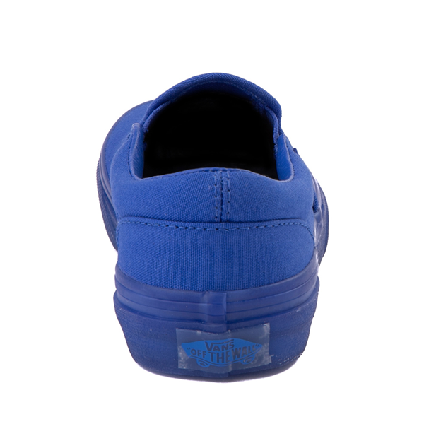 alternate view Vans Slip-On Translucent Skate Shoe - Little Kid - Blue MonochromeALT4