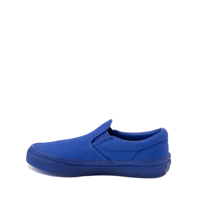 Alternate view of Vans Slip On Translucent Skate Shoe - Little Kid - Blue Monochrome