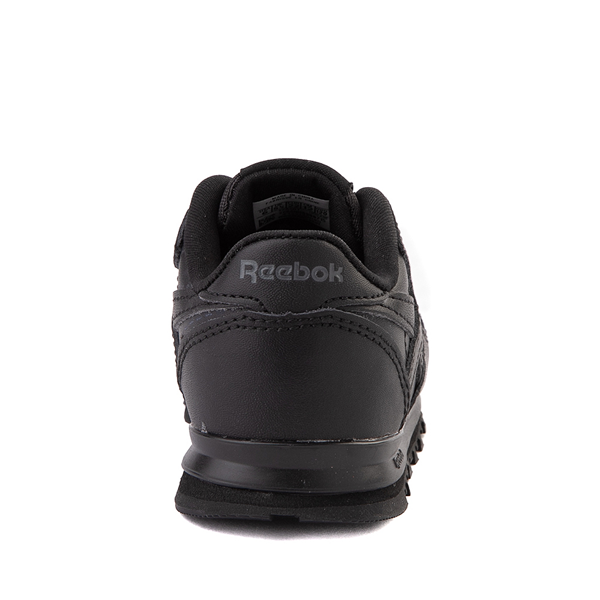 alternate view Reebok Classic Leather Clip Athletic Shoe - Baby / Toddler - BlackALT4