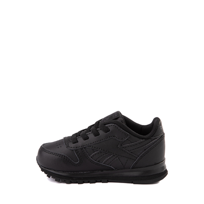 Alternate view of Reebok Classic Leather Clip Athletic Shoe - Baby / Toddler - Black