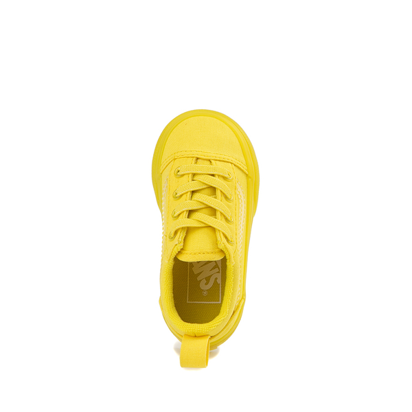 alternate view Vans Old Skool Translucent Skate Shoe - Baby / Toddler - Yellow MonochromeALT2