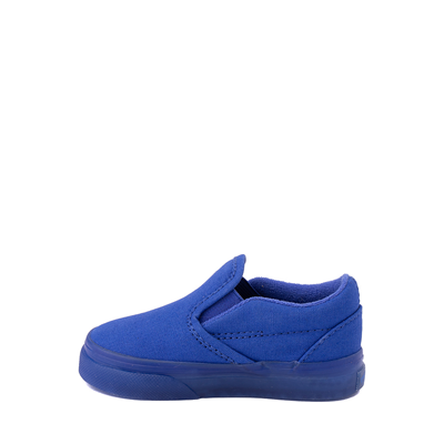 Alternate view of Vans Slip On Translucent Skate Shoe - Baby / Toddler - Blue Monochrome