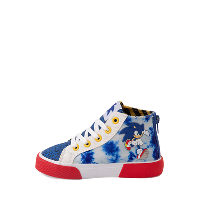 Alternate view of Ground Up Sonic The Hedgehog&trade; Hi Sneaker - Toddler - Royal Blue