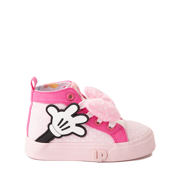 Main view of Ground Up Disney Minnie Mouse Hi Sneaker - Toddler - Pink