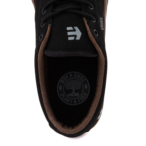alternate view Mens etnies Jameson 2 Eco Skate Shoe - Black / Charcoal / GumALT2B