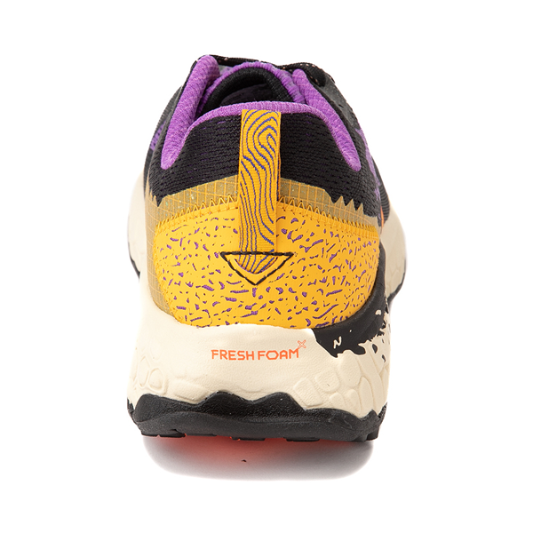 alternate view Mens New Balance Fresh Foam X Hierro V7 Athletic Shoe - Mystic Purple / SunflowerALT4