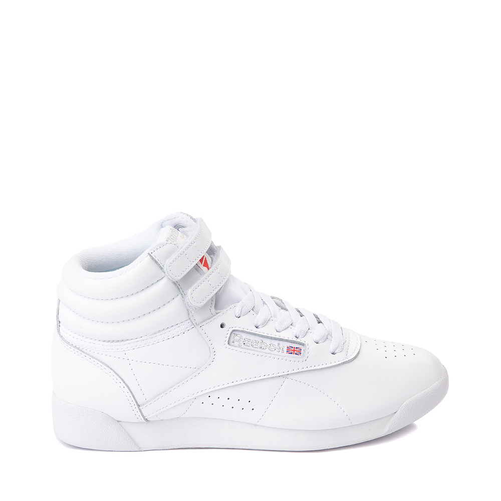 Womens Reebok Freestyle Hi Athletic Shoe - White |