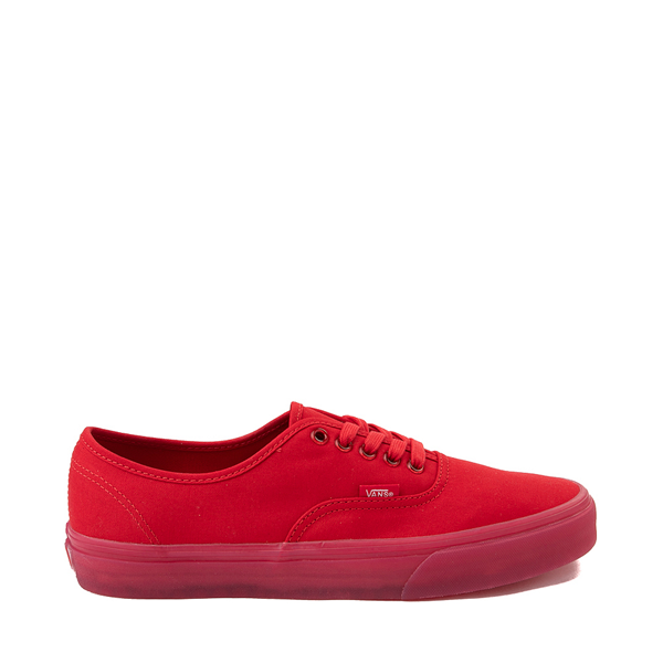 Main view of Vans Authentic Translucent Skate Shoe - Red Monochrome