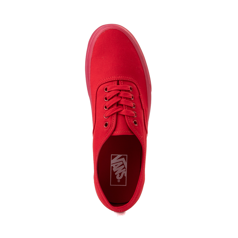 tegenkomen Roux Bank Vans Authentic Translucent Skate Shoe - Red Monochrome | Journeys