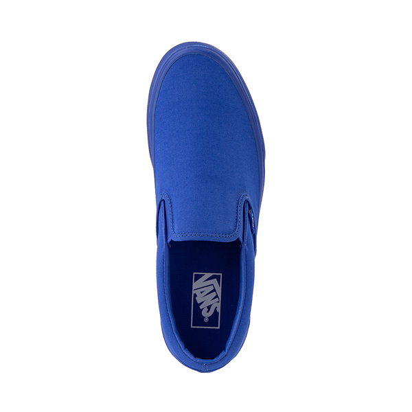 alternate view Vans Slip-On Translucent Skate Shoe - Blue MonochromeALT2