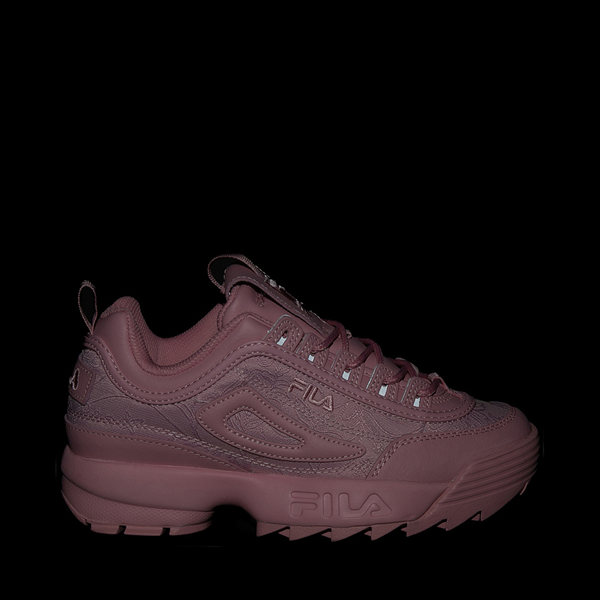 alternate view Womens Fila Disruptor 2 Premium Jacquard Athletic Shoe - Pink FloralALT1