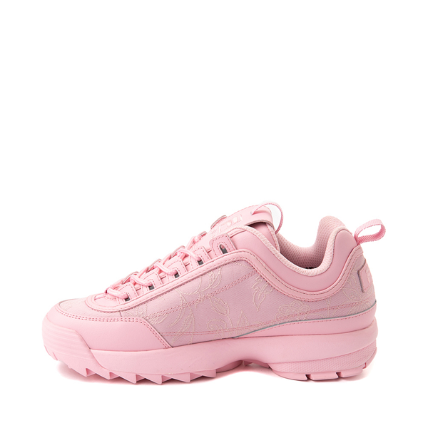 alternate view Womens Fila Disruptor 2 Premium Jacquard Athletic Shoe - Pink FloralALT1B