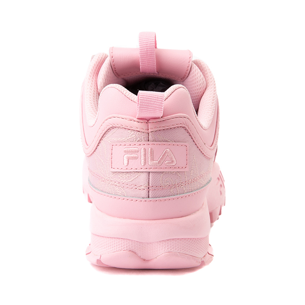 alternate view Womens Fila Disruptor 2 Premium Jacquard Athletic Shoe - Pink FloralALT4