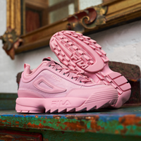 Womens pink 2025 fila shoes