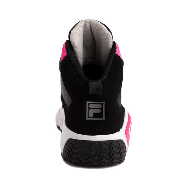 alternate view Womens Fila MB '90s Athletic Shoe - Black / Pink / BlueALT4