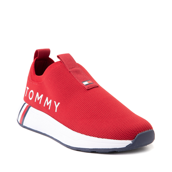 Convenient metric theme Womens Tommy Hilfiger Aliah Slip On Athletic Shoe - Red | Journeys