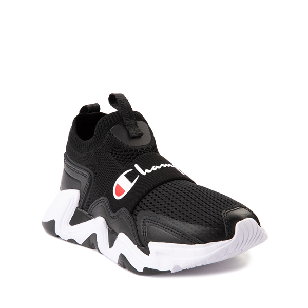 alternate view Champion Hyper C Speed Athletic Shoe - Big Kid - Black / WhiteALT5