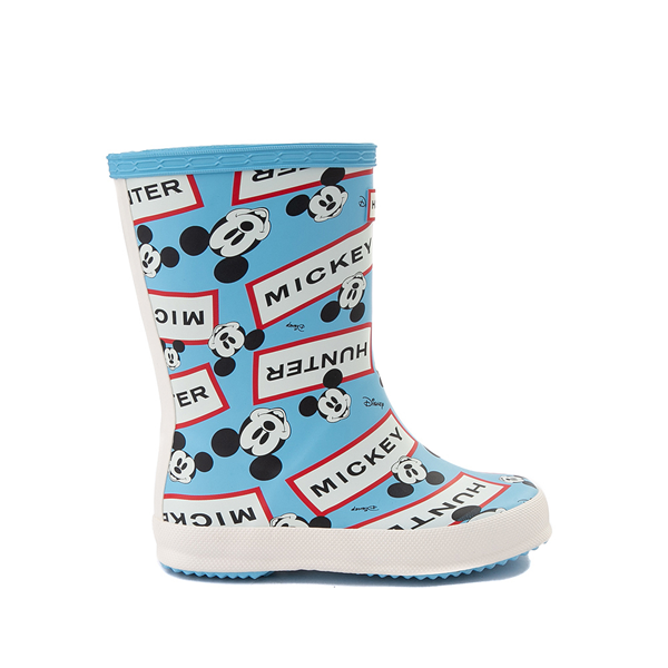 Main view of Hunter x Disney Kids First Mickey Mouse Rain Boot - Toddler / Little Kid - Blue