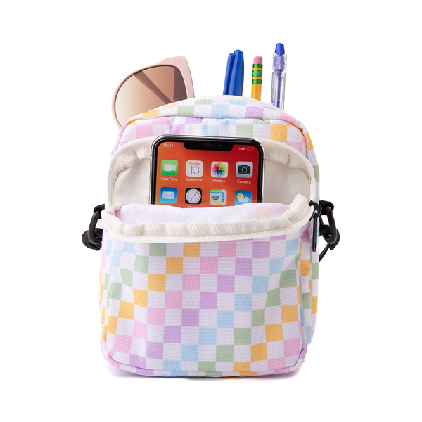 alternate view Vans Go Getter Crossbody Bag - Pastel CheckALT1