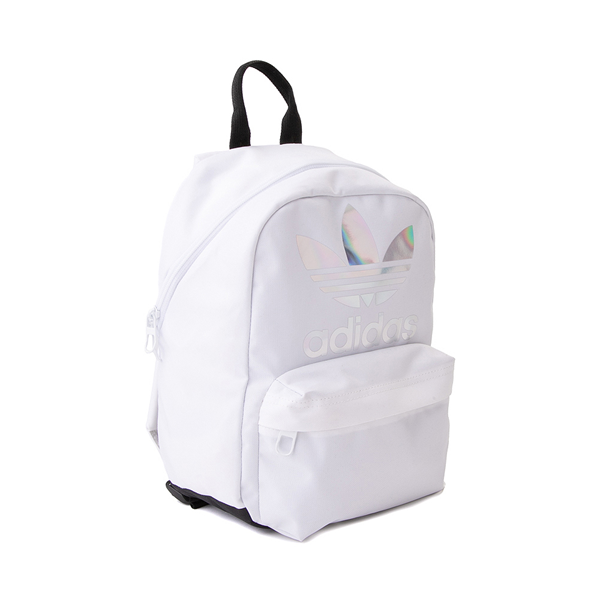 alternate view adidas National Mini Backpack - White / Halo SilverALT4b