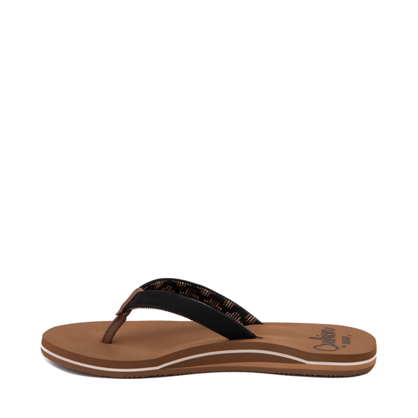 alternate view Womens Reef Cushion Sands Sandal - Black / TanALT1