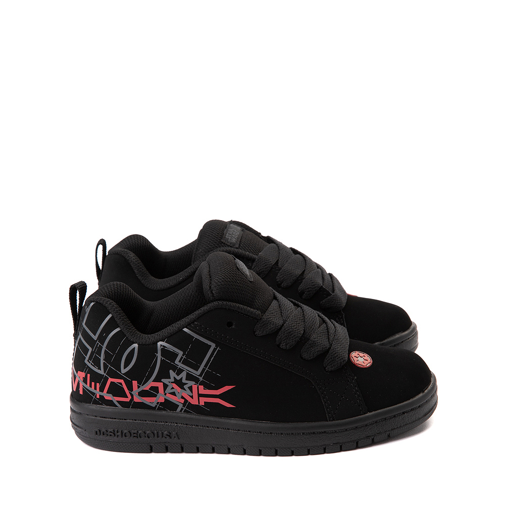 DC x Star Wars™ Court Graffik Dark Side Skate Shoe - Little Kid / Big Kid - Black / Red