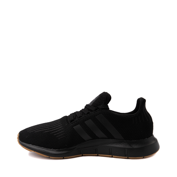 alternate view Mens adidas Swift Run Athletic Shoe - Black / GumALT1