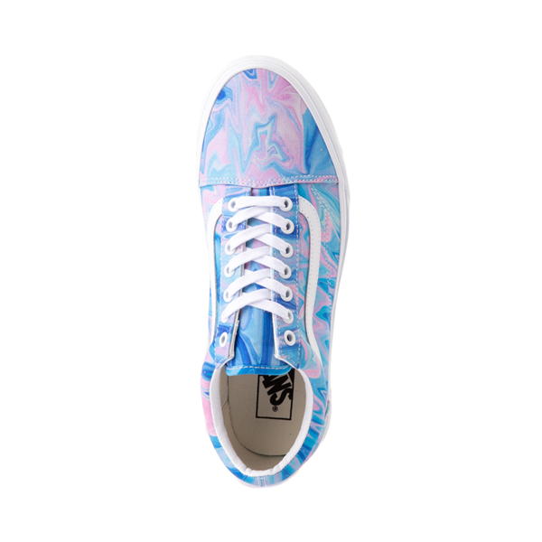 alternate view Vans Old Skool Skate Shoe - Pink / Blue SwirlALT2
