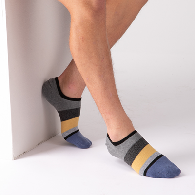 Alternate view of Mens Cushion Footie Socks 5 Pack - Multicolor