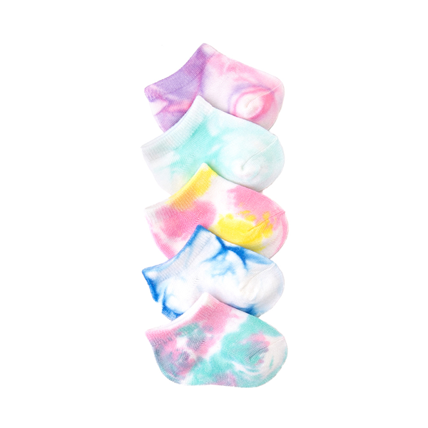 Alternate view of Tie Dye Footies 5 Pack - Baby - Multicolor