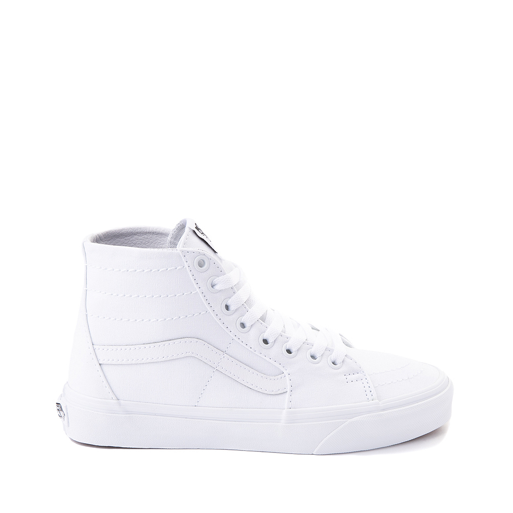Vans Sk8-Hi Tapered Skate Shoe - True White Monochrome
