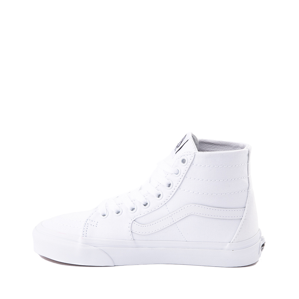 Vans Sk8-Hi Tapered Skate Shoe - True White Monochrome | Journeys