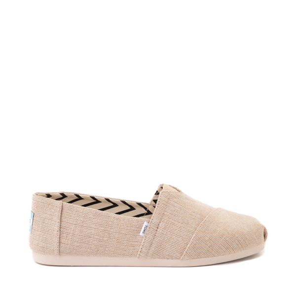 Mens TOMS Classic Slip On Casual Shoe - Natural