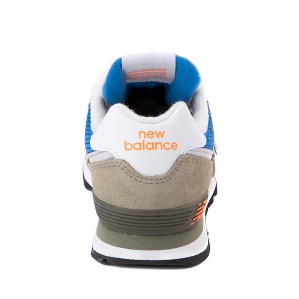 alternate view New Balance 574 Athletic Shoe - Little Kid - True Camo / Vibrant OrangeALT4