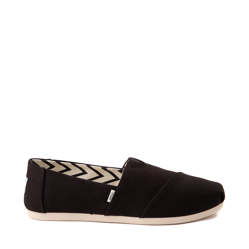 Womens TOMS Alpargata Slip-On Casual Shoe - Black