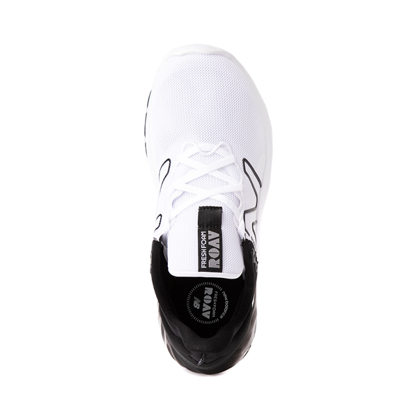 alternate view Mens New Balance Fresh Foam Roav Athletic Shoe - White / BlackALT2