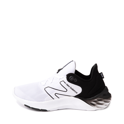 Alternate view of Mens New Balance Fresh Foam Roav Athletic Shoe - White / Black