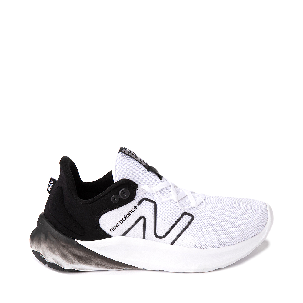 Mens New Balance Fresh Foam Roav Athletic Shoe - White / Black