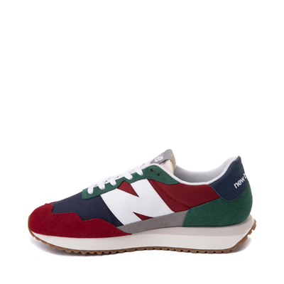 Alternate view of Mens New Balance 237 Athletic Shoe - Maroon / Navy / Green