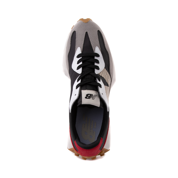 alternate view Mens New Balance 327 Athletic Shoe - Gray / Black / RedALT2